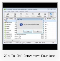 Dbf File Microsoft xls to dbf converter download