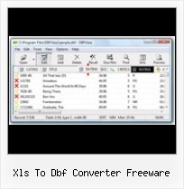 Convert Dbf Dari Xl xls to dbf converter freeware