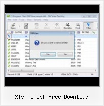 Txt в Dbf xls to dbf free download