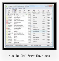Convert Dbf To Excel 2007 xls to dbf free download