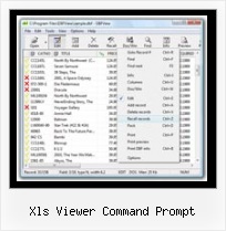 View Large Dbf File xls viewer command prompt