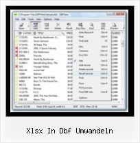 Excel 2007 Dbf Add On xlsx in dbf umwandeln