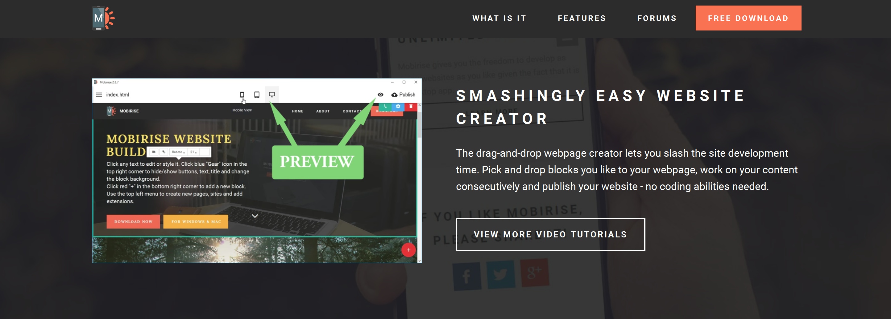 Quick Drag and Drop Web Page  Creator Software