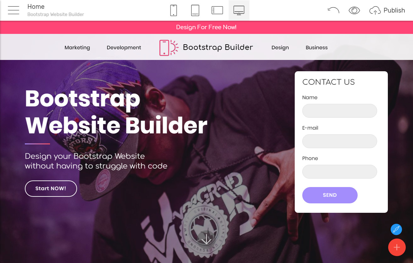 Free Template Builder